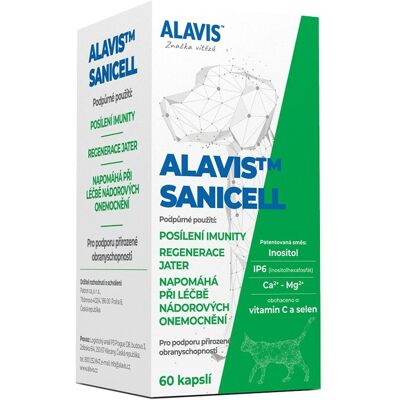 Alavis Sanicell - Podpora imunity, zdraví ledvin a jater - Doplněk stravy Alavis Sanicell - Podpora imunity, zdraví ledvin a jater - Doplněk stravy
