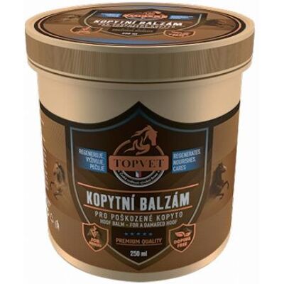Topvet Kopytní balzám pro poškozené kopyto 250 ml Topvet Kopytní balzám pro poškozené kopyto 250 ml