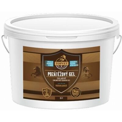 Topvet Pozátěžový gel chladivý 2,7 l Topvet Pozátěžový gel chladivý 2,7 l