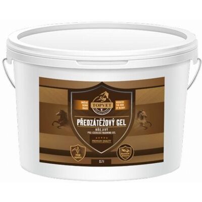 Topvet Předzátěžový gel hřejivý 2,7 l Topvet Předzátěžový gel hřejivý 2,7 l