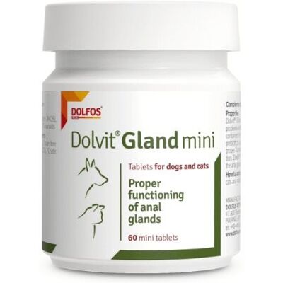 Dolfos Dolvit Gland mini - správná funkce análních žláz 60 tbl Dolfos Dolvit Gland mini - správná funkce análních žláz 60 tbl