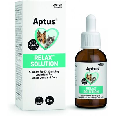 Aptus Relax Solution - Uklidňující Roztok pro Psy a Kočky - Zdravotní Doplněk Aptus Relax Solution - Uklidňující Roztok pro Psy a Kočky - Zdravotní Doplněk