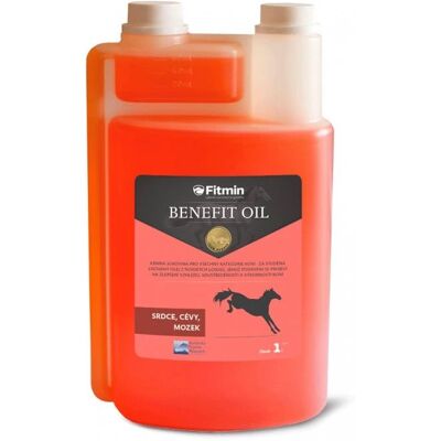Fitmin Benefit Oil lososový olej pro koně 1 l Fitmin Benefit Oil lososový olej pro koně 1 l