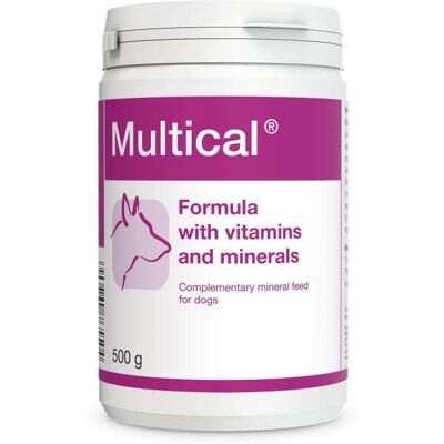 Dolfos Multical 500 g - vitamíny a minerály pro dospělé psy a březí feny Dolfos Multical 500 g - vitamíny a minerály pro dospělé psy a březí feny