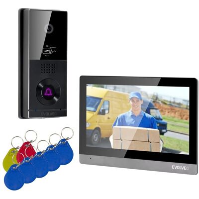 Evolveo DoorPhone AHD10, černo stříbrný Evolveo DoorPhone AHD10, černo stříbrný