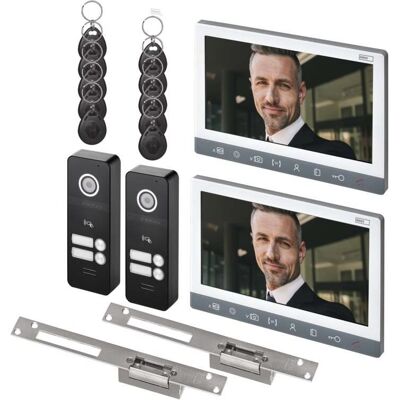 Emos Sada videotelefonu EM-10AHD se 2 vstupy pro 2 účastníky Emos Sada videotelefonu EM-10AHD se 2 vstupy pro 2 účastníky