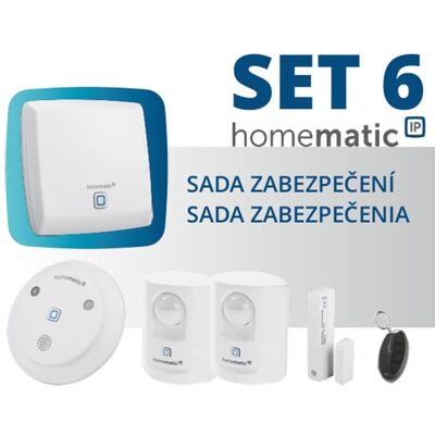Homematic IP Sada zabezpečení Homematic IP - HmIP-SET6 Homematic IP Sada zabezpečení Homematic IP - HmIP-SET6