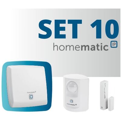 Homematic IP Sada zabezpečení - Basic - HmIP-SET10 Homematic IP Sada zabezpečení - Basic - HmIP-SET10