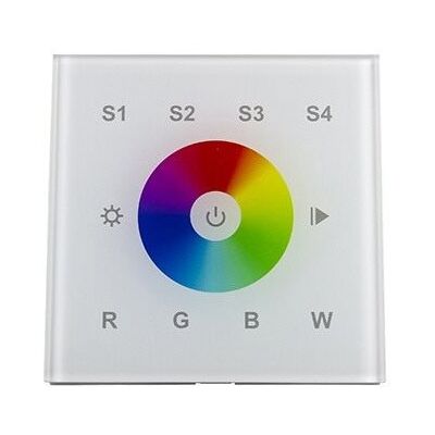 McLED RF nástěnný ovladač - RGBW, 1 zóna, AC napájení McLED RF nástěnný ovladač - RGBW, 1 zóna, AC napájení