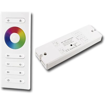McLED Sada RF ovladač - RGB, 1 zóna, bílý + přijímač McLED Sada RF ovladač - RGB, 1 zóna, bílý + přijímač