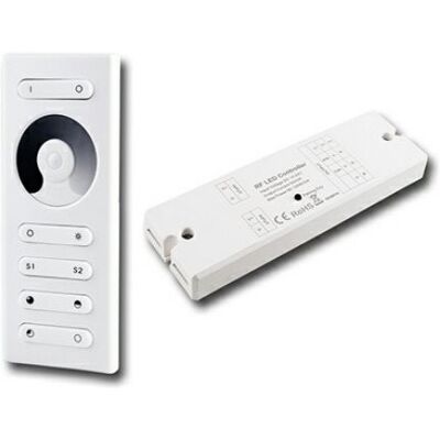 McLED Sada RF ovladač - řízení jasu, 1 zóna, bílý + přijímač McLED Sada RF ovladač - řízení jasu, 1 zóna, bílý + přijímač