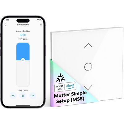 Meross Smart Wi-Fi Roller Shutter Timer Meross Smart Wi-Fi Roller Shutter Timer