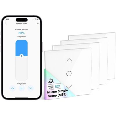 Meross Smart Wi-Fi Roller Shutter Timer (4 pack) Meross Smart Wi-Fi Roller Shutter Timer (4 pack)