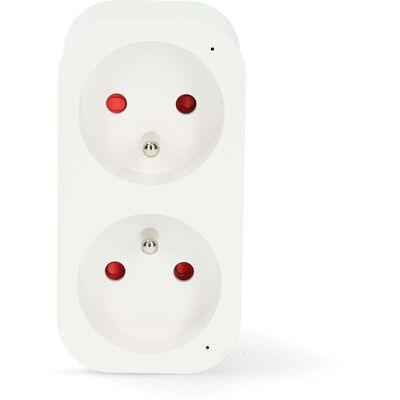 NEDIS P141EWT Wi-Fi chytrá zásuvka - Dvojitá zásuvka NEDIS P141EWT Wi-Fi chytrá zásuvka - Dvojitá zásuvka