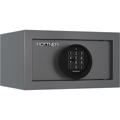 Rottner Praktik 17 EL S1, Min 15RU Nábytkový trezor metalický, antracit Rottner Praktik 17 EL S1, Min 15RU Nábytkový trezor metalický, antracit