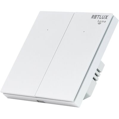 RETLUX RSH 302 Smart dvoutlačítkový podomítkový vypínač RETLUX RSH 302 Smart dvoutlačítkový podomítkový vypínač