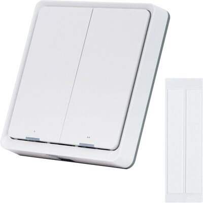 RETLUX RSH 304 Smart bezdrátový dvoutlačítkový nástěnný vypínač RETLUX RSH 304 Smart bezdrátový dvoutlačítkový nástěnný vypínač