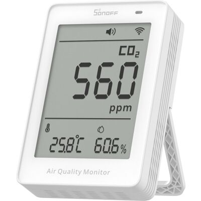 SONOFF AirGuard CO2 Matter Over Wi-Fi Air Quality Monitor SAWF-08P SONOFF AirGuard CO2 Matter Over Wi-Fi Air Quality Monitor SAWF-08P