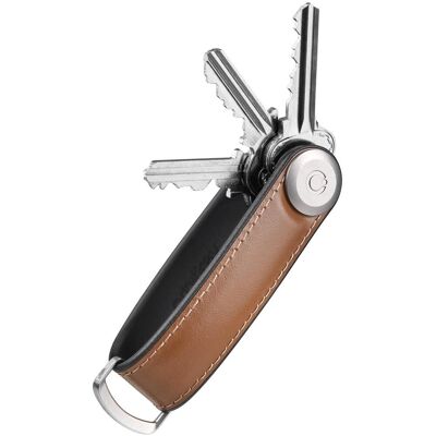 ORBITKEY Key Organizer Leather 2.0 - Acorn ORBITKEY Key Organizer Leather 2.0 - Acorn
