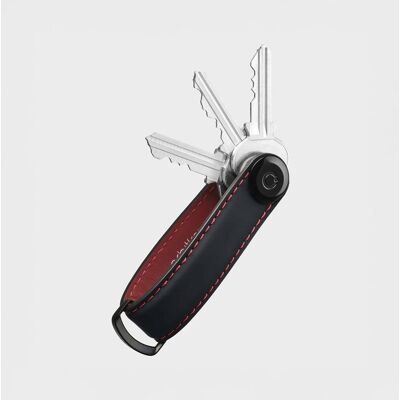 ORBITKEY Key Organiser Matte Leather - Ember ORBITKEY Key Organiser Matte Leather - Ember