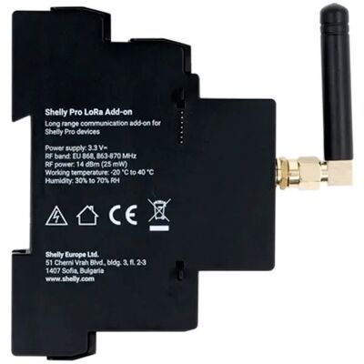 Shelly Pro Addon LoRa Shelly Pro Addon LoRa