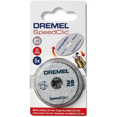 DREMEL SpeedClic řezný kotouč na kov, 5 ks 2.615.S45.6JC DREMEL SpeedClic řezný kotouč na kov, 5 ks 2.615.S45.6JC