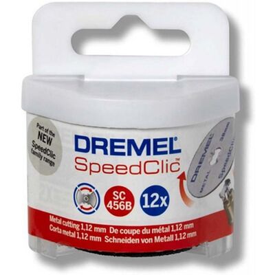 DREMEL SpeedClic řezný kotouč na kov, 12 ks 2.615.S45.6JD DREMEL SpeedClic řezný kotouč na kov, 12 ks 2.615.S45.6JD