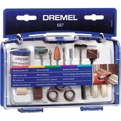DREMEL Univerzální sada pro řezání, čištění, leštění, broušení a ostření 2.615.068.7JA DREMEL Univerzální sada pro řezání, čištění, leštění, broušení a ostření 2.615.068.7JA