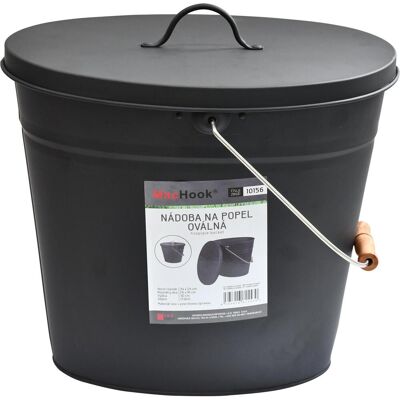 J.A.D. TOOLS Nádoba na popel 13 litrů antracit J.A.D. TOOLS Nádoba na popel 13 litrů antracit