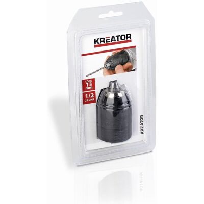 Kreator Klička - Automatický Zámek 1,5-13mm - Příslušenství do Vrtačky Kreator Klička - Automatický Zámek 1,5-13mm - Příslušenství do Vrtačky