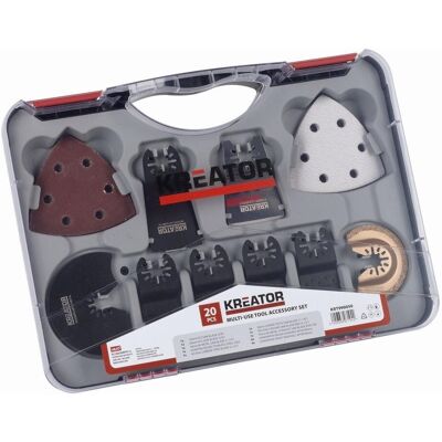 KREATOR Sada pro multifunkční brusky 20ks KRT990050 KREATOR Sada pro multifunkční brusky 20ks KRT990050