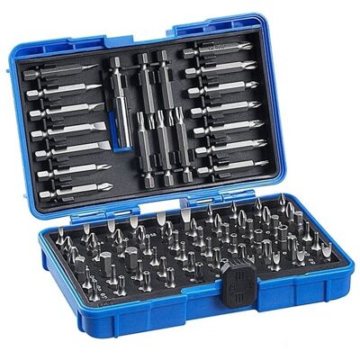 NAREX Sada bitů Industrial-CrV 80-Bit Box, 80ks 65404064 NAREX Sada bitů Industrial-CrV 80-Bit Box, 80ks 65404064