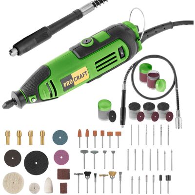 PROCRAFT Přímá bruska s ohebnou hřídelí PG520 PROCRAFT Přímá bruska s ohebnou hřídelí PG520