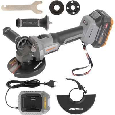 PROCRAFT Industrial Úhlová bruska AKU 125 mm AG125A, taška (1 × 4 Ah) PROCRAFT Industrial Úhlová bruska AKU 125 mm AG125A, taška (1 × 4 Ah)