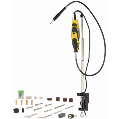 POWERPLUS Přímá bruska 135 W + 40 ks příslušenství POWX1324 POWERPLUS Přímá bruska 135 W + 40 ks příslušenství POWX1324