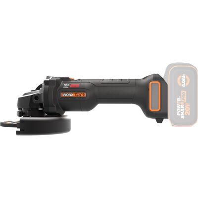 Worx WX814.9 20V Max úhlová bruska - 125mm, bezkartáčová, lehká Worx WX814.9 20V Max úhlová bruska - 125mm, bezkartáčová, lehká