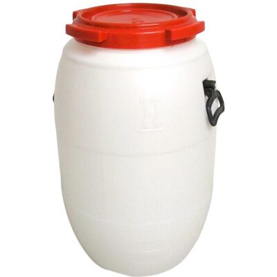J.A.D. TOOLS Barel s dvěma uchy a šroubovacím víkem, 60 l J.A.D. TOOLS Barel s dvěma uchy a šroubovacím víkem, 60 l