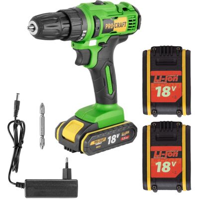 Procraft PA18C Bezdrátová vrtačka a šroubovák - Kompaktní hobby nástroj Procraft PA18C Bezdrátová vrtačka a šroubovák - Kompaktní hobby nástroj