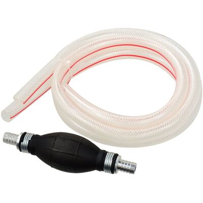 GEKO - 12mm-Fuel-Pump - 12mm hadice - zpětný ventil - Ruční pumpa GEKO - 12mm-Fuel-Pump - 12mm hadice - zpětný ventil - Ruční pumpa