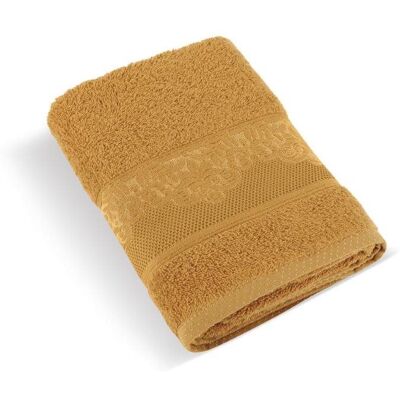Bellatex s.r.o. Froté ručník Orchidea 500 g 76/009 hořčicová 50 × 100 cm Bellatex s.r.o. Froté ručník Orchidea 500 g 76/009 hořčicová 50 × 100 cm