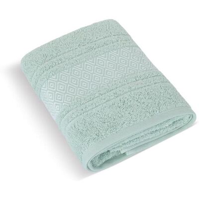 Bellatex Froté Mozaika - Ručník 123/039 - 50 × 100 cm - mint Bellatex Froté Mozaika - Ručník 123/039 - 50 × 100 cm - mint