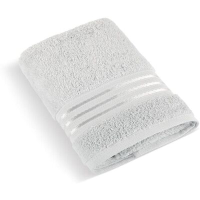 BELLATEX s.r.o. -Froté ručník Linie 500g L/716 sv.šedá 50 × 100 cm BELLATEX s.r.o. -Froté ručník Linie 500g L/716 sv.šedá 50 × 100 cm