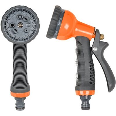 J.A.D. TOOLS Zavlažovací pistole MacHOOK kovová, 8 funkcí GL7204B J.A.D. TOOLS Zavlažovací pistole MacHOOK kovová, 8 funkcí GL7204B