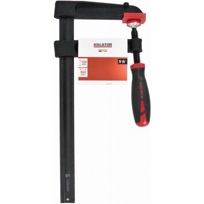 KREATOR Truhlářská svěrka 120 × 300 mm High Quality KRTH40205 KREATOR Truhlářská svěrka 120 × 300 mm High Quality KRTH40205