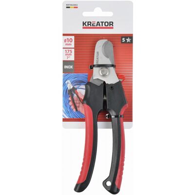 KREATOR Nůžky na kabely 10 mm 175 mm Heavy duty KRTH63002 KREATOR Nůžky na kabely 10 mm 175 mm Heavy duty KRTH63002