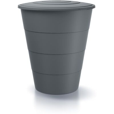 PROSPERPLAST Sud na vodu Smooth světle šedý 210 l PROSPERPLAST Sud na vodu Smooth světle šedý 210 l