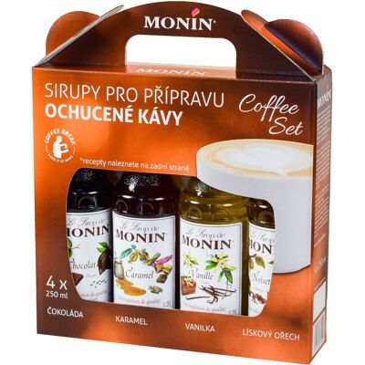 MONIN COFFEE BOX 4 x 0,25 l sirup MONIN COFFEE BOX 4 x 0,25 l sirup