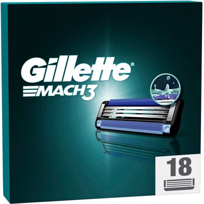 Sada Gillette Mach3 holicích holicích strojků - Přesné a Příjemné na kůži Sada Gillette Mach3 holicích holicích strojků - Přesné a Příjemné na kůži