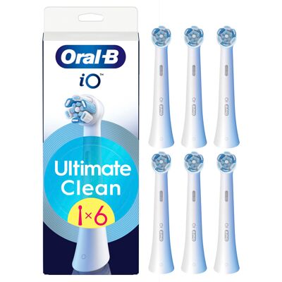 Náhradní hlavice White Ultimate Clean Oral B iO - Zubní kartáčky Náhradní hlavice White Ultimate Clean Oral B iO - Zubní kartáčky