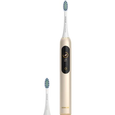 SENCOR SOC 5010GD Elektrická sonická zubní pasta - 4 režimy, IPX7 SENCOR SOC 5010GD Elektrická sonická zubní pasta - 4 režimy, IPX7